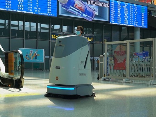 當(dāng)高鐵硬幣立9分鐘不倒，坦力工業(yè)智能洗地車在車間偷師了什么？