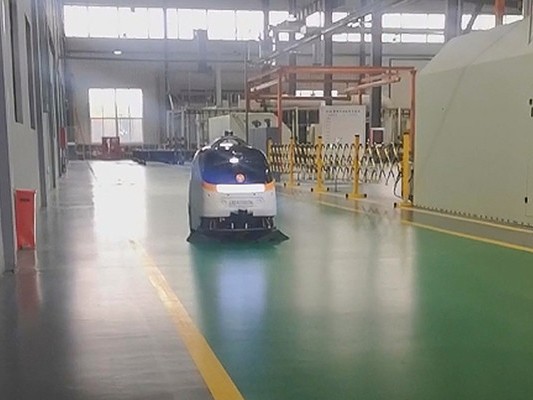 別家還在人海清掃，坦力大型掃地機(jī)器人已 “一騎絕塵”