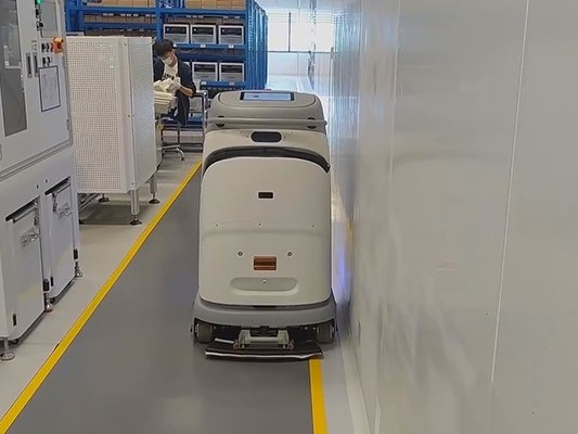 坦力無人洗地機器人，讓機加工車間清潔 “嗨” 起來