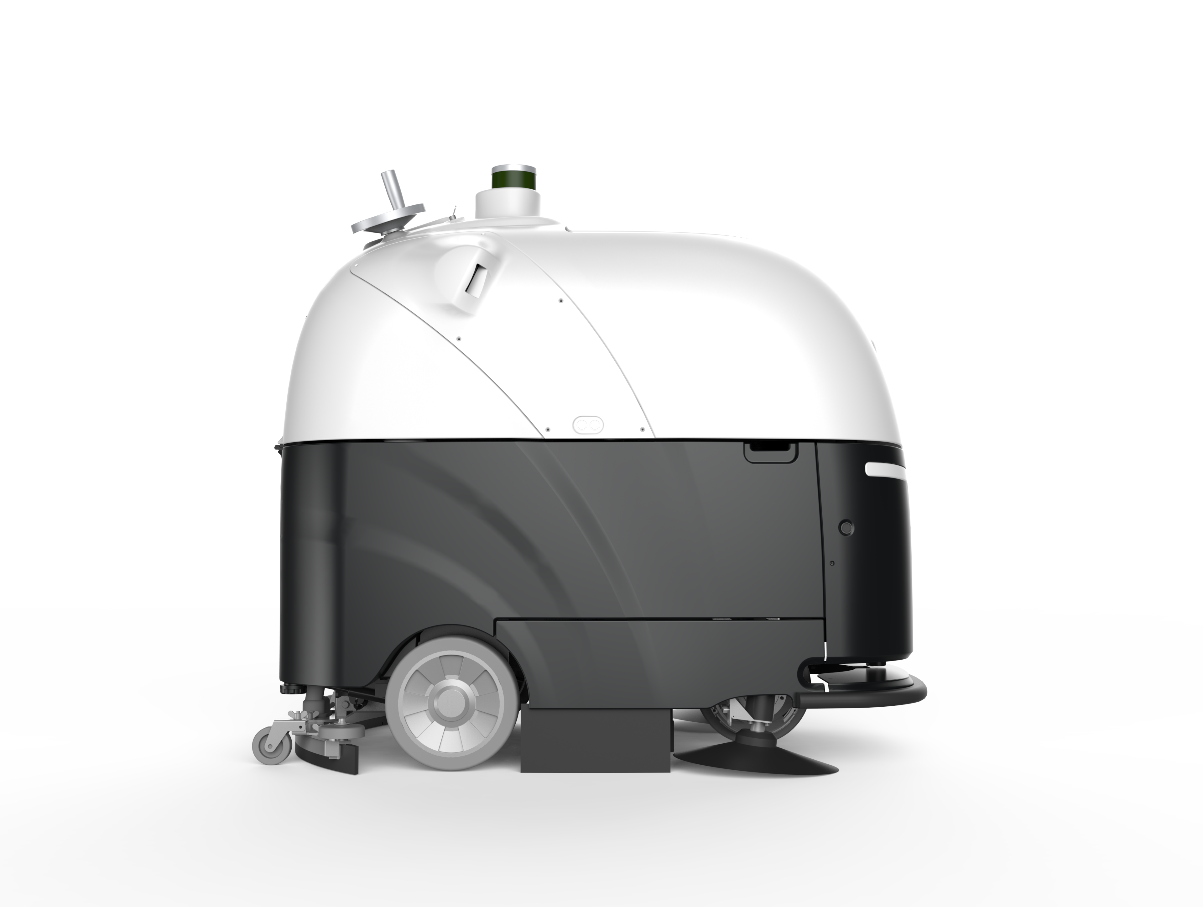 智能無人洗地車，讓商場地面清潔更安全