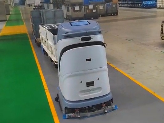 工廠清潔不用愁！坦力工業(yè)洗地機(jī)器人，解鎖智造新姿勢